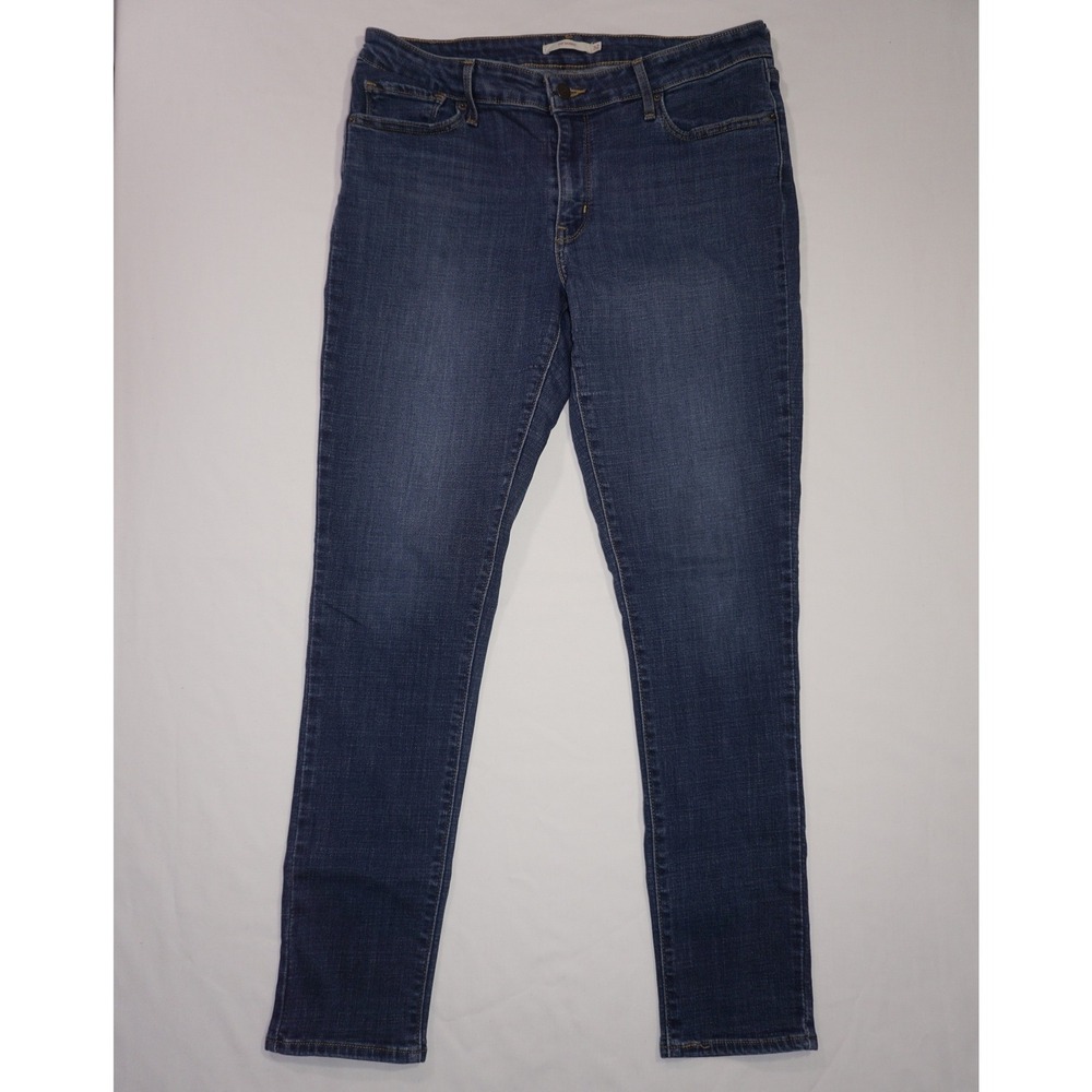 Levi's 32 711 Skinny Blue Denim Jeans